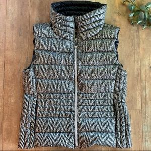 VINCE CAMUTO Herringbone Down Puffer Vest